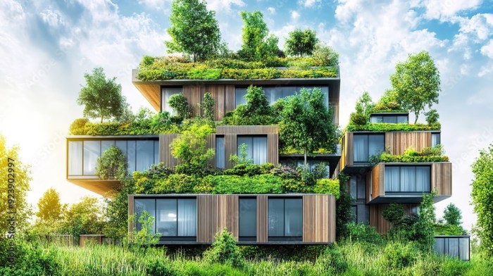 Green building architecture